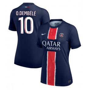 Billiga Paris Saint-Germain Ousmane Dembele #10 Hemmatröja Dam 2024-25 Kortärmad